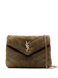 Saint Laurent стеганая сумка-тоут Loulou