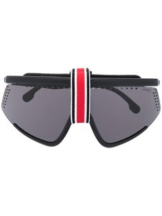 Carrera солнцезащитные очки-маска в массивной оправе