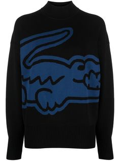 Lacoste Live джемпер вязки интарсия с логотипом