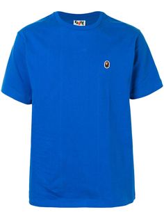 A BATHING APE® футболка One Point с нашивкой-логотипом