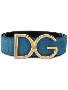 Dolce & Gabbana ремень с пряжкой-логотипом