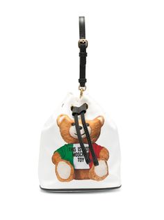 Moschino сумка-ведро Teddy с логотипом