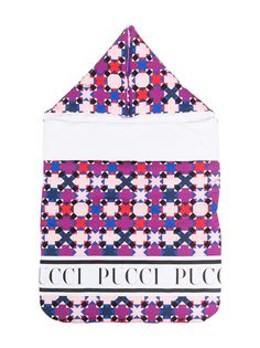 Emilio Pucci Junior конверт на молнии с геометричным принтом