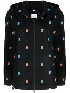 Burberry куртка на молнии с монограммой TB