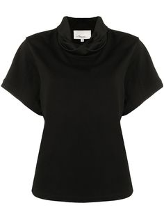 3.1 Phillip Lim SS FOLDED COLLAR TSHIRT