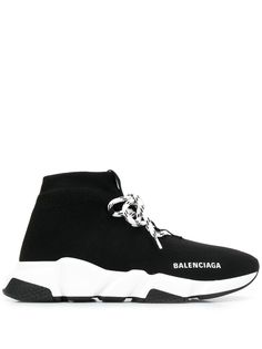 Balenciaga кроссовки Speed с логотипом