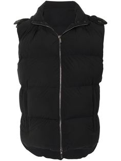 Giorgio Armani дутый жилет с капюшоном