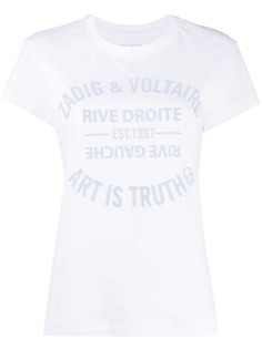 Zadig&Voltaire футболка с логотипом