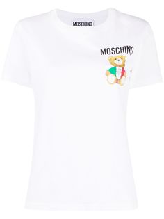 Moschino футболка с принтом Teddy Bear