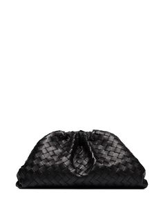 Bottega Veneta клатч The Pouch с плетением Intrecciato