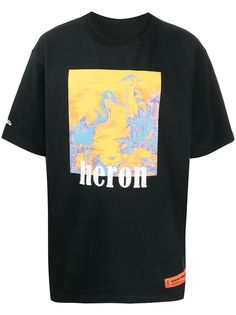 Heron Preston футболка с графичным принтом