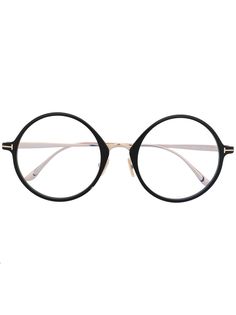 Tom Ford Eyewear очки FT5703B в круглой оправе