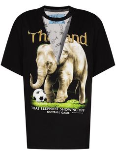 Viktor & Rolf футболка с принтом Vintage Elephant