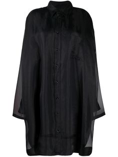 Maison Margiela многослойное платье-рубашка