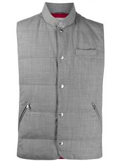 Brunello Cucinelli дутый жилет