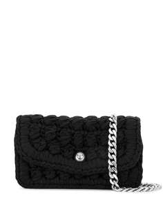 Bottega Veneta сумка на плечо в технике кроше