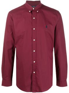 Polo Ralph Lauren рубашка оксфорд Pony с логотипом