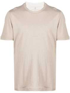 Brunello Cucinelli многослойная футболка