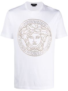 Versace футболка с принтом Medusa