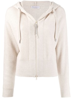 Brunello Cucinelli кардиган с капюшоном