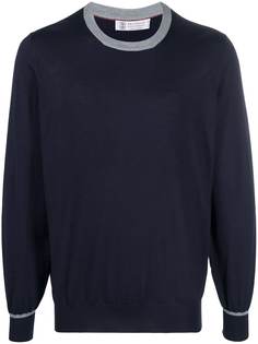 Brunello Cucinelli джемпер тонкой вязки