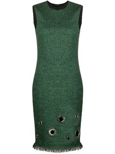 Boutique Moschino платье с люверсами