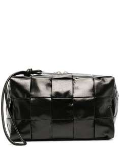 Bottega Veneta несессер на молнии с плетением Intrecciato