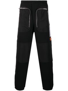 Heron Preston джоггеры со вставками