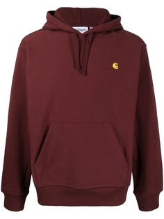 Carhartt WIP худи American Script с вышитым логотипом
