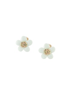 Chanel Pre-Owned серьги 2005-го года с логотипом CC
