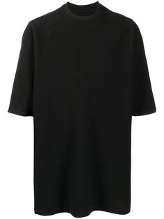 Rick Owens DRKSHDW фактурная футболка Jumbo