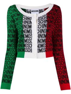 Moschino кардиган с логотипом