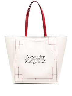 Alexander McQueen сумка-тоут с логотипом