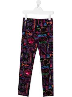 Kenzo Kids легинсы с логотипом