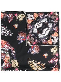 Alexander McQueen платок с принтом