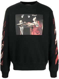 Off-White Caravaggio-print sweatshirt