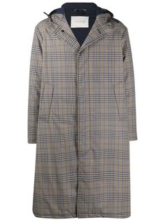 Mackintosh клетчатое пальто с капюшоном