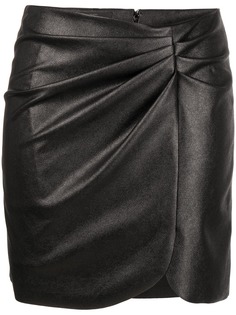 Pinko юбка из искусственной кожи