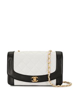 Chanel Pre-Owned стеганая сумка на плечо Diana 1992-го года