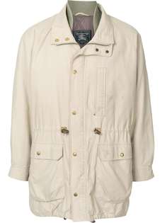 Burberry Pre-Owned однобортный пуховик