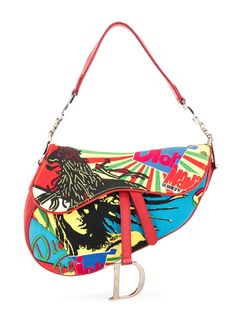 Christian Dior сумка на плечо Rasta Saddle pre-owned