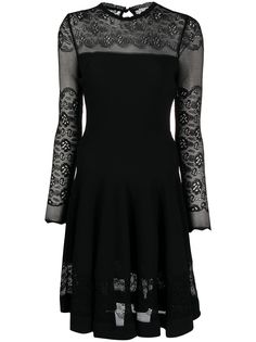 Alexander McQueen платье мини Ottoman