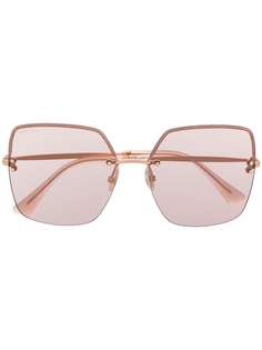 Jimmy Choo Eyewear солнцезащитные очки Tavis в массивной оправе