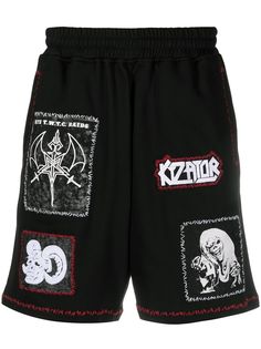 KTZ шорты с нашивками