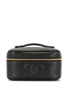 Chanel Pre-Owned косметичка 1995-го года с логотипом CC