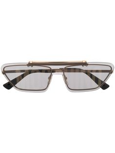 Moschino Eyewear солнцезащитные очки-маска