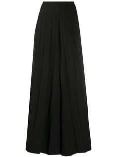 Nina Ricci плиссированные брюки палаццо