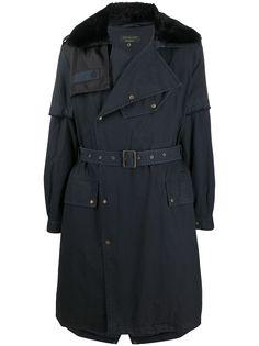 Mr & Mrs Italy belted double-breasted coat