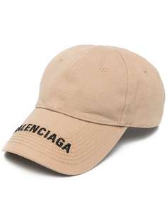 Balenciaga бейсболка с вышитым логотипом