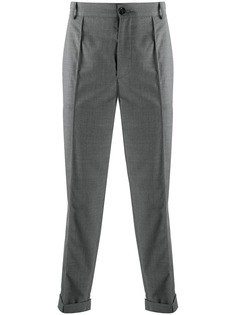 Brunello Cucinelli укороченные брюки строгого кроя